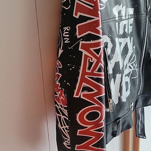 Balenciaga style Biker jacket unisex - Picture 5 of 8